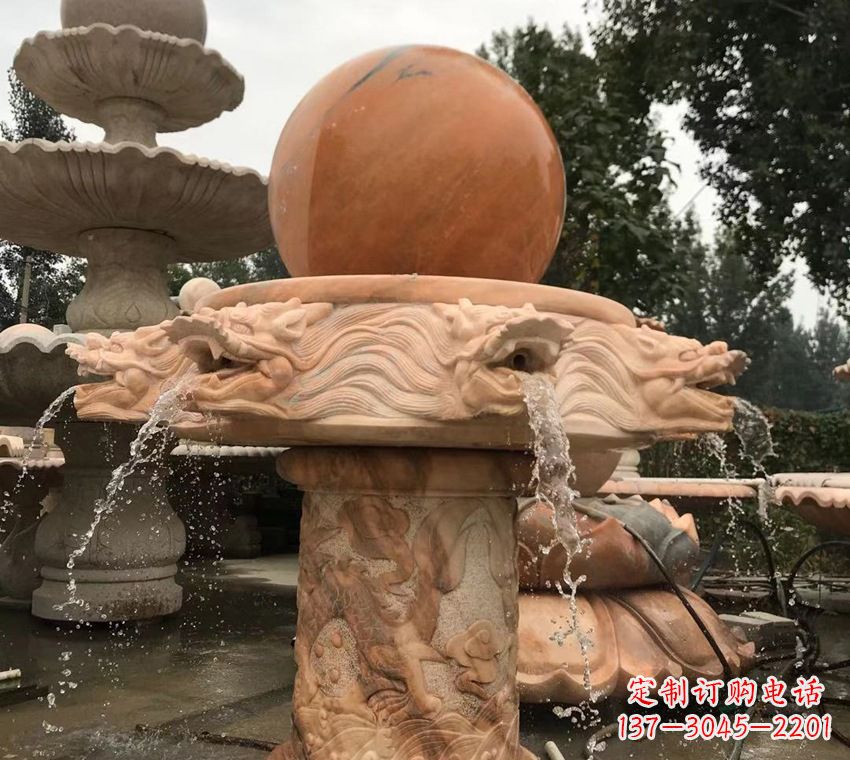 泉州石雕自然流水喷泉