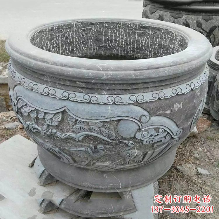 泉州石刻园林鱼缸