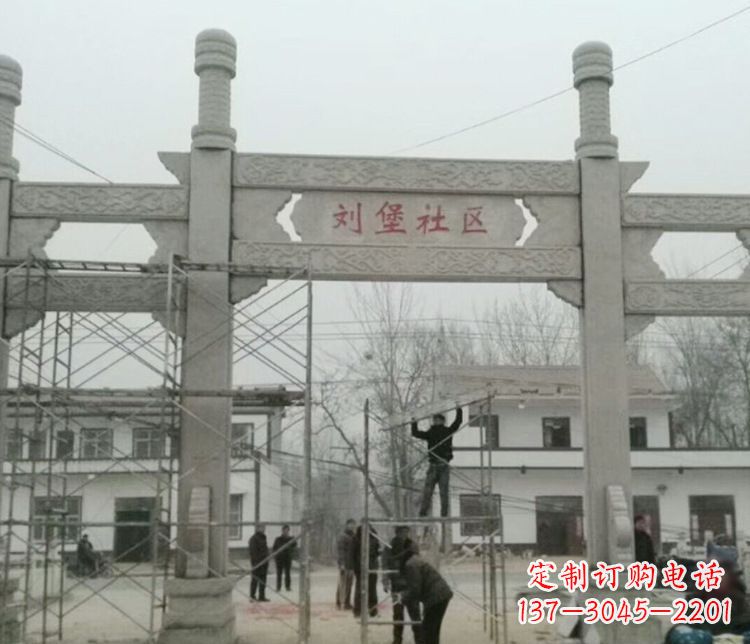 泉州石牌坊道路石雕