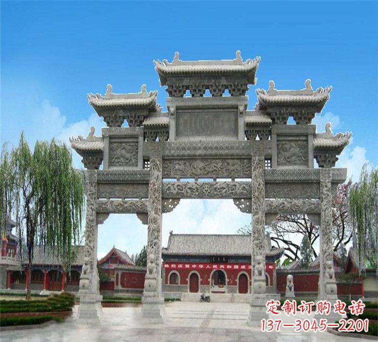 泉州石牌坊效果图