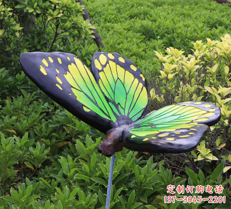 泉州树脂仿真蝴蝶昆虫雕塑