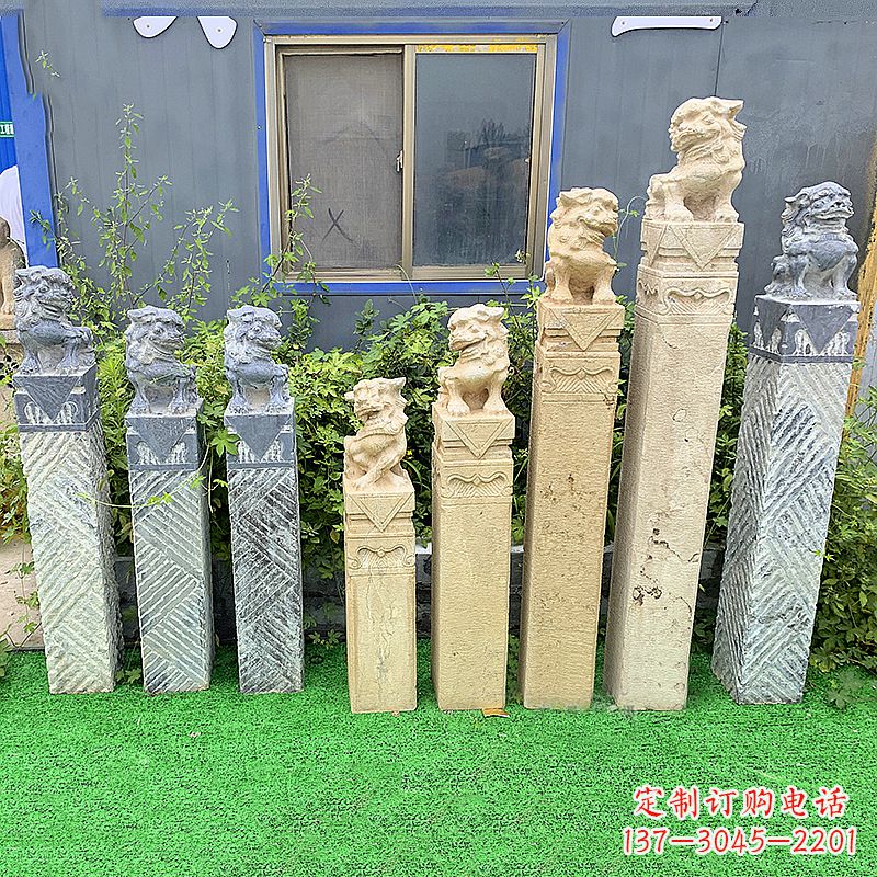 泉州拴马桩狮子