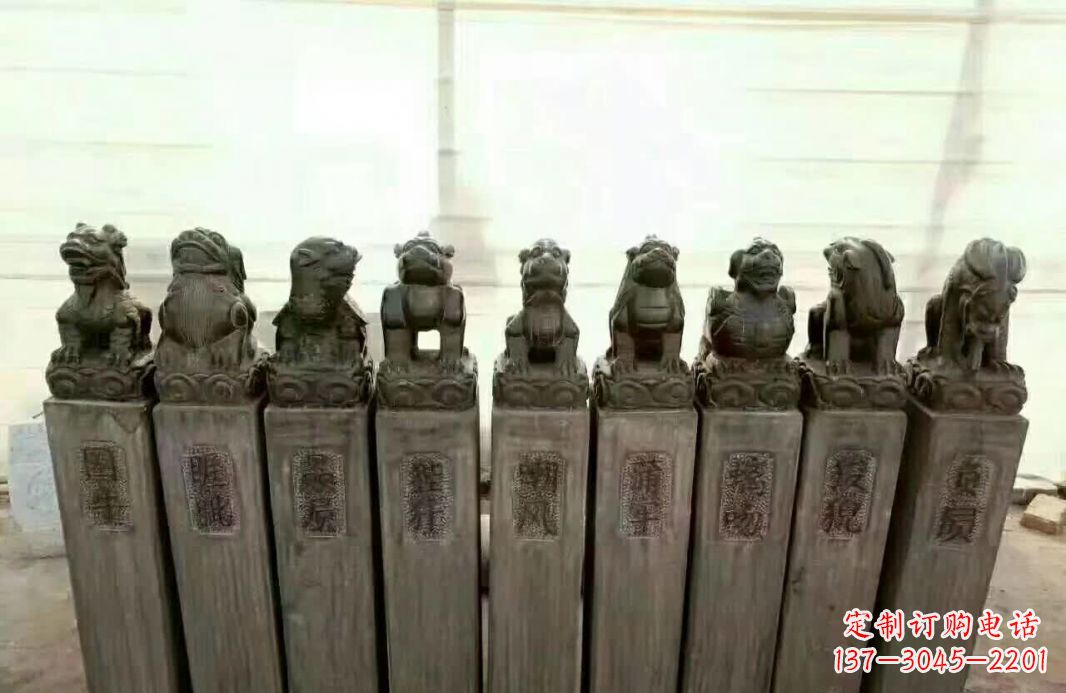 泉州栓马桩石雕