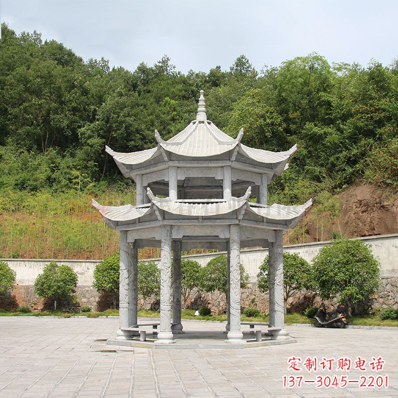 泉州双层庭院石凉亭