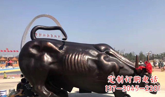 泉州水牛铜雕