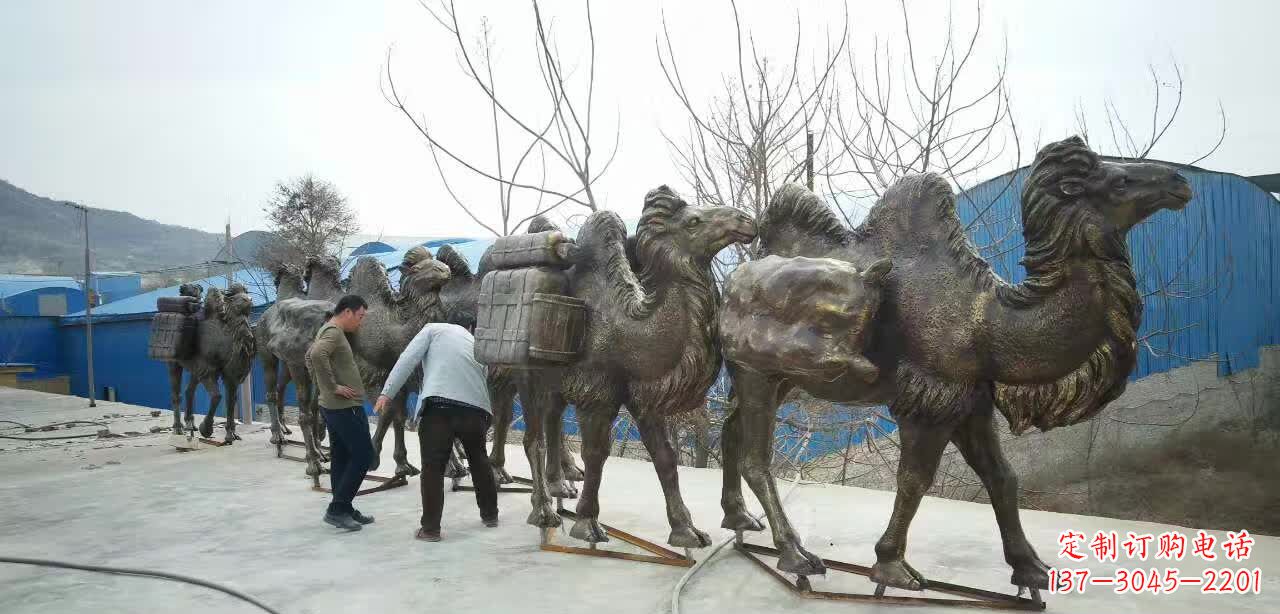 泉州丝绸之路骆驼雕塑