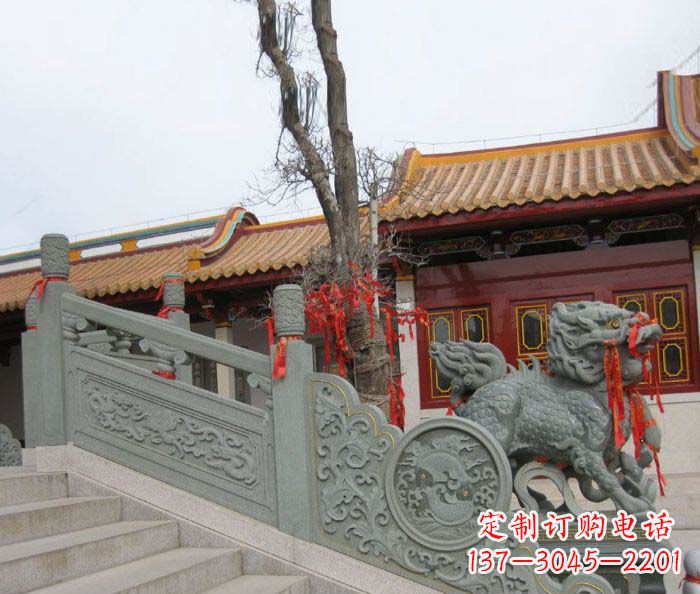 泉州寺庙景观仿古石栏板