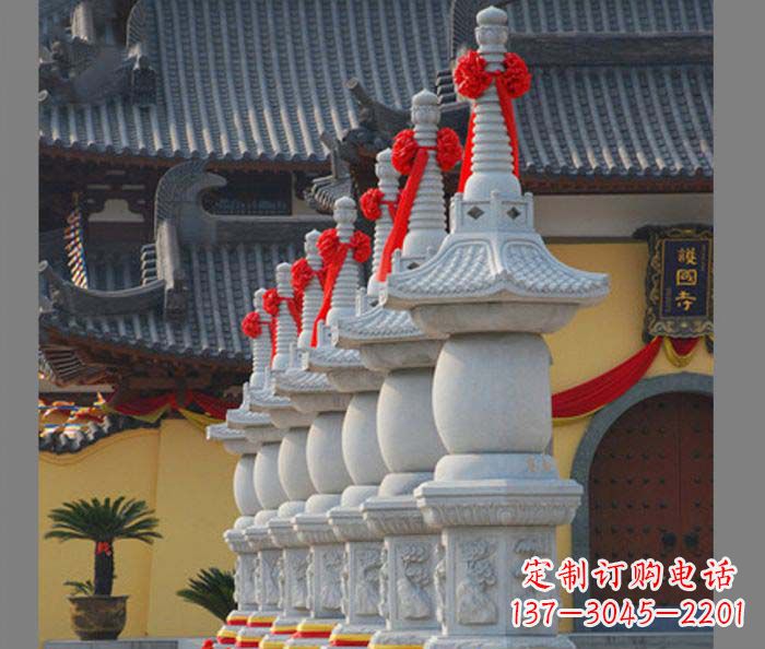 泉州寺庙景观舍利塔石雕