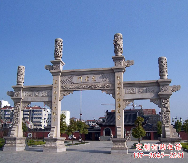 泉州寺庙景观石牌坊