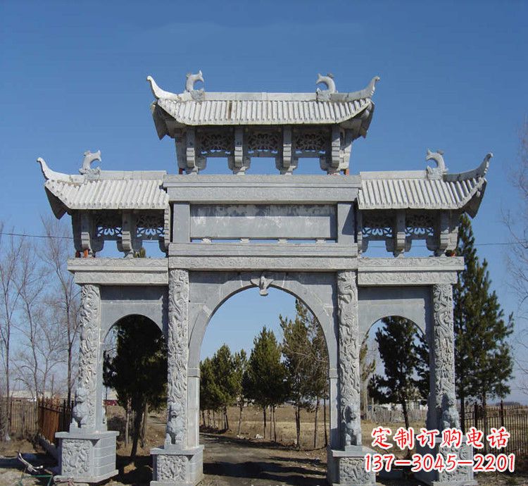 泉州寺庙石牌坊