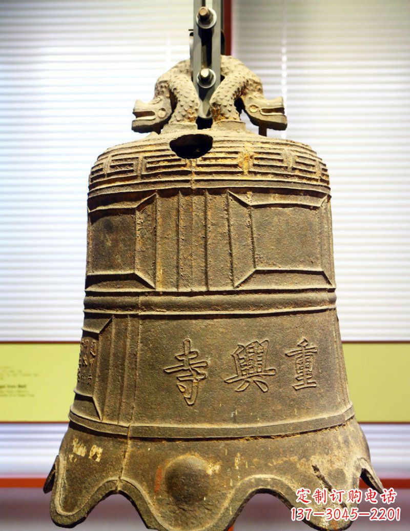 泉州寺庙铜钟铜雕
