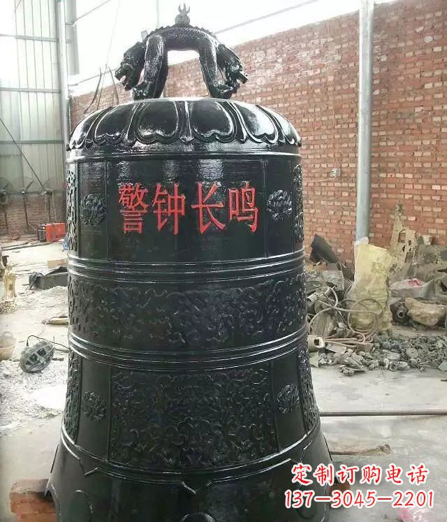 泉州寺庙铸铜钟铜雕 (4)
