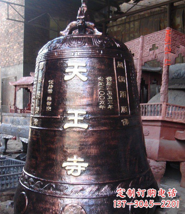 泉州寺庙铸铜钟铜雕_2