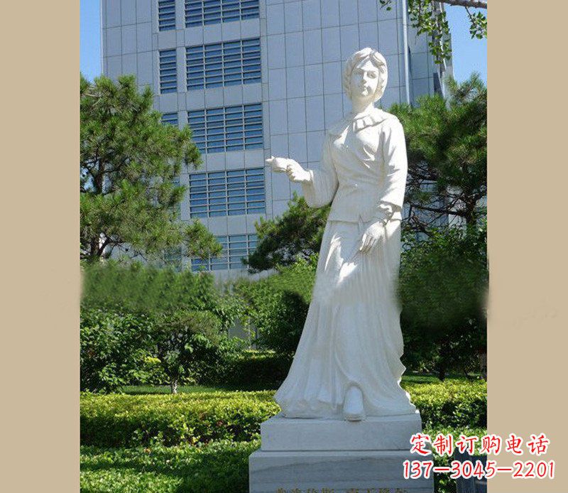 泉州提灯天使弗洛伦斯·南丁格尔石雕