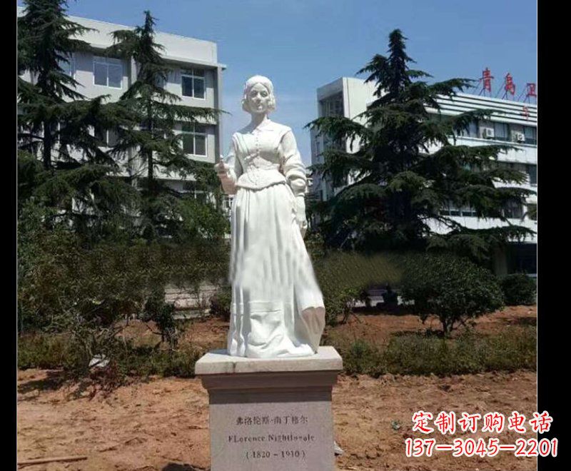 泉州提灯天使弗洛伦斯·南丁格尔石雕 (3)