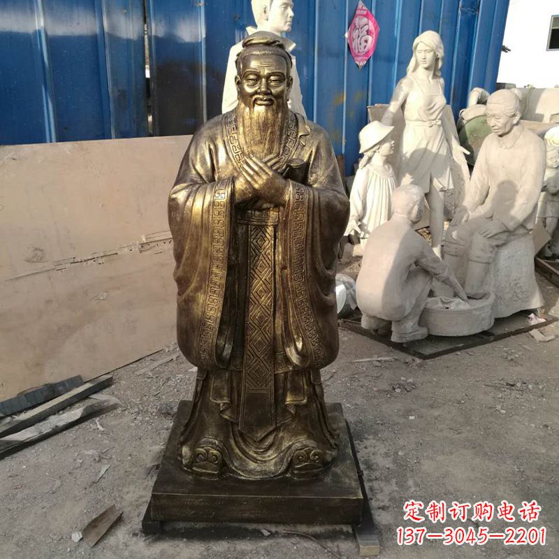 泉州同济大学孔子雕塑