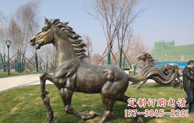 泉州铜雕奔马