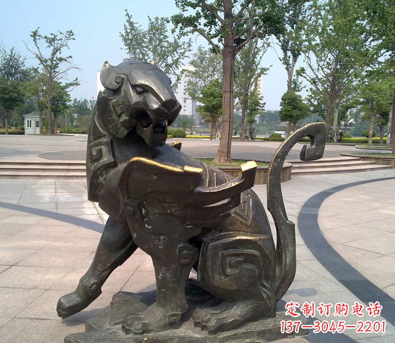 泉州铜雕抽象十二生肖