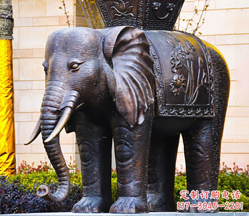 泉州铜雕大象