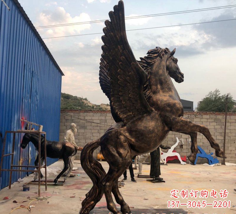 泉州铜雕飞马雕塑