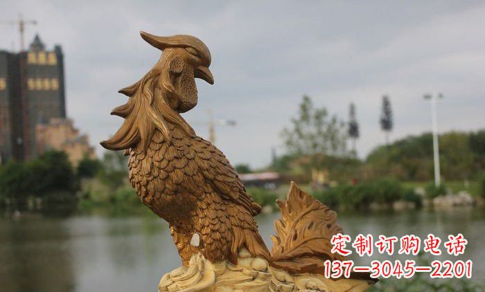 泉州铜雕凤凰古代神兽雕塑