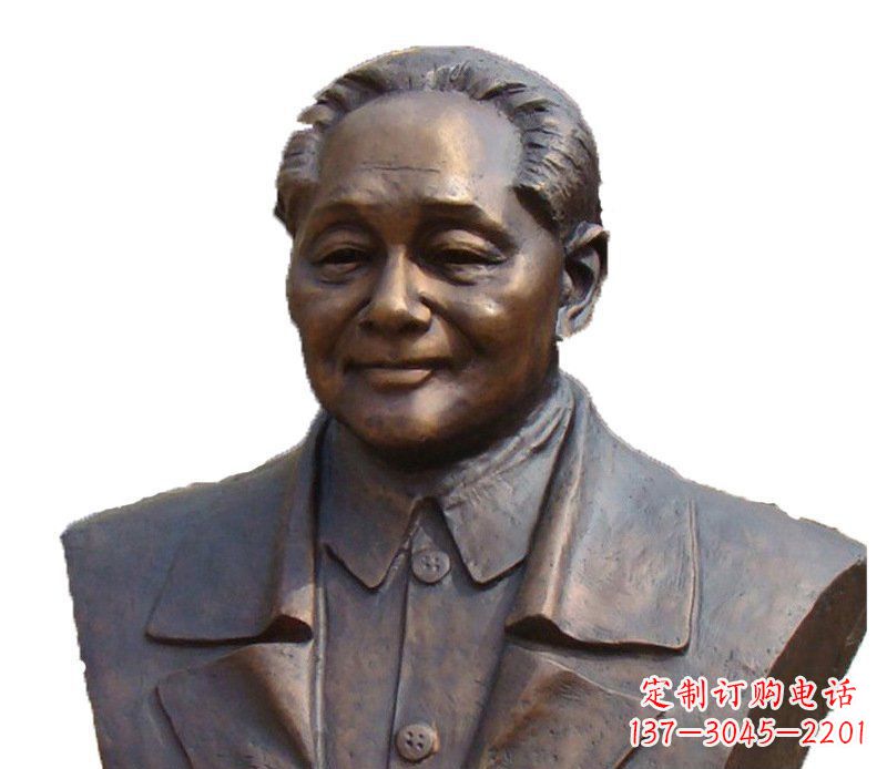 泉州铜雕广场纪念伟人邓小平雕塑
