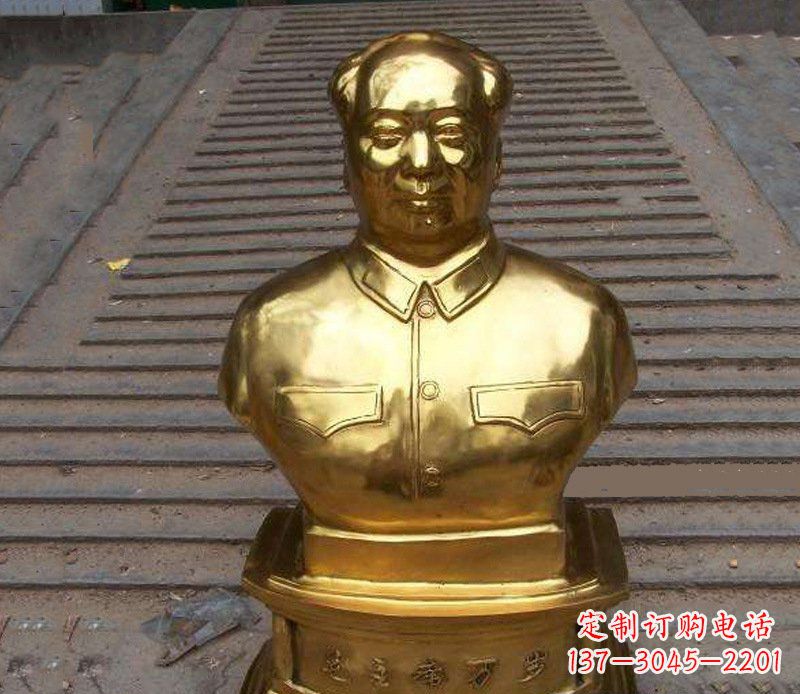 泉州铜雕广场伟人雕塑摆件