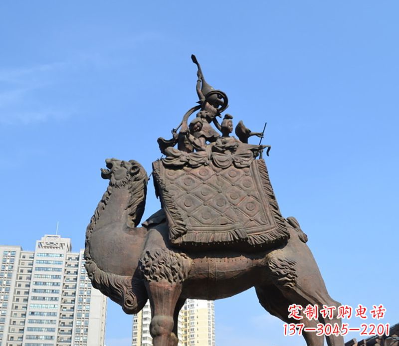 泉州铜雕骆驼