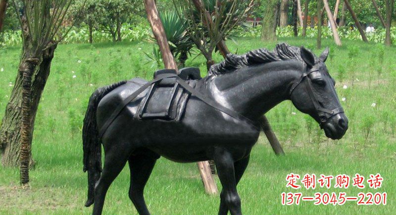 泉州铜雕马公园动物雕塑 (2)