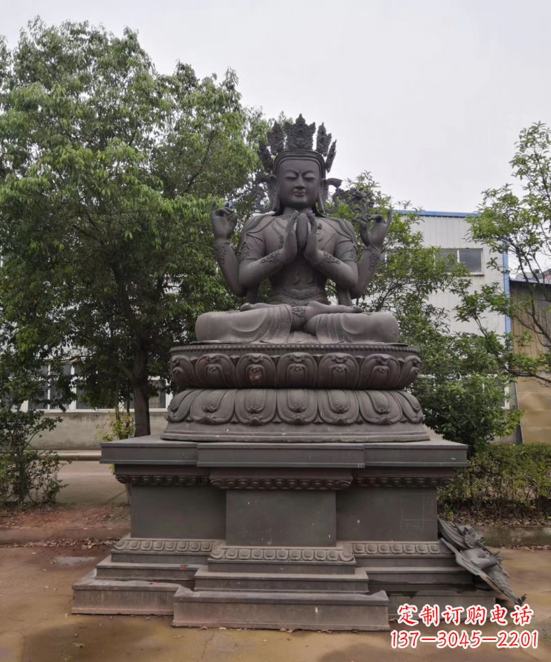 泉州铜雕密宗佛寺庙佛像雕塑