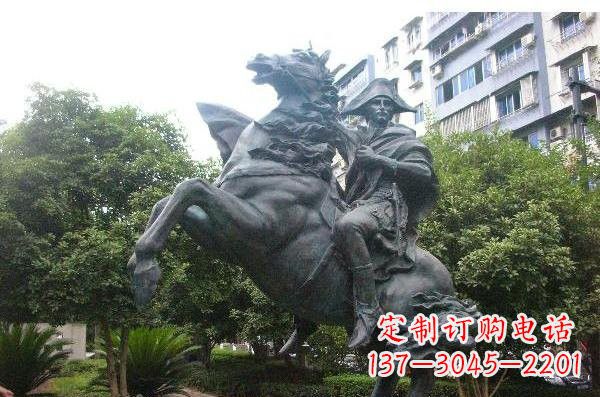 泉州铜雕拿破仑西方名人雕塑