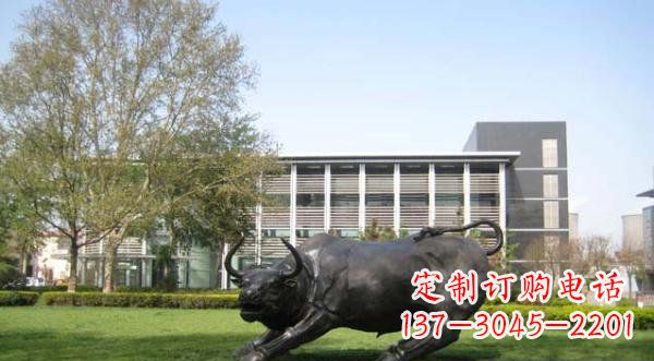泉州铜雕牛公园动物雕塑 (2)
