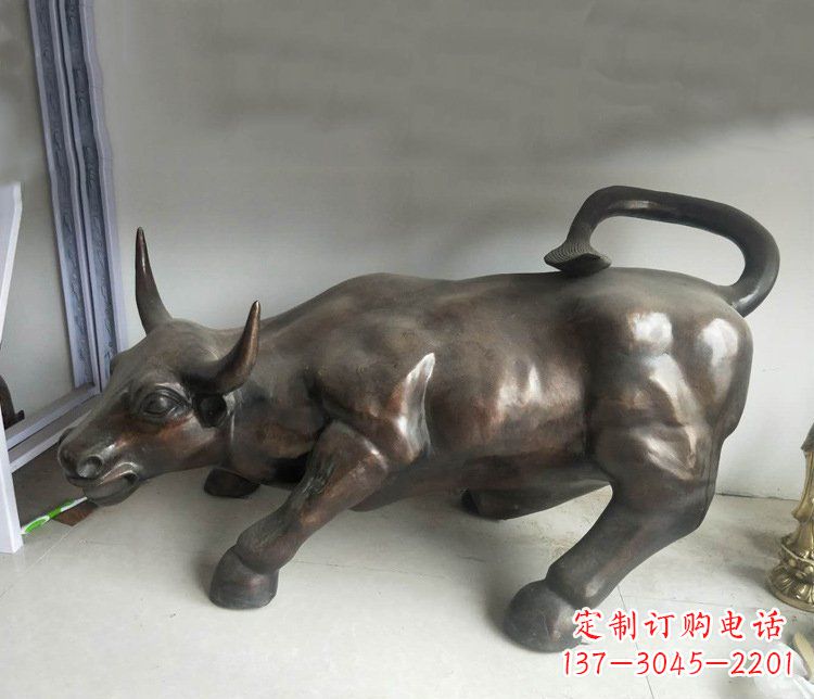 泉州铜雕牛广场动物景观摆件