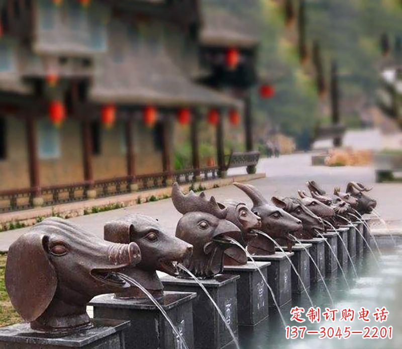 泉州铜雕喷泉