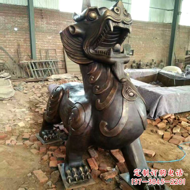 泉州铜雕貔貅镇宅辟邪