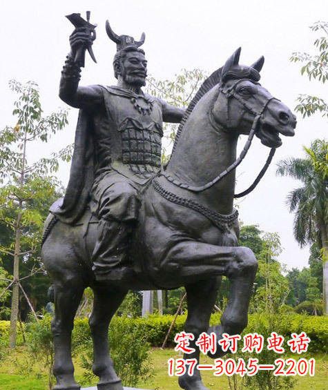 泉州铜雕炎帝骑马