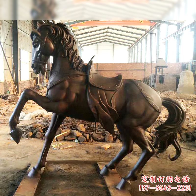 泉州铜雕战马