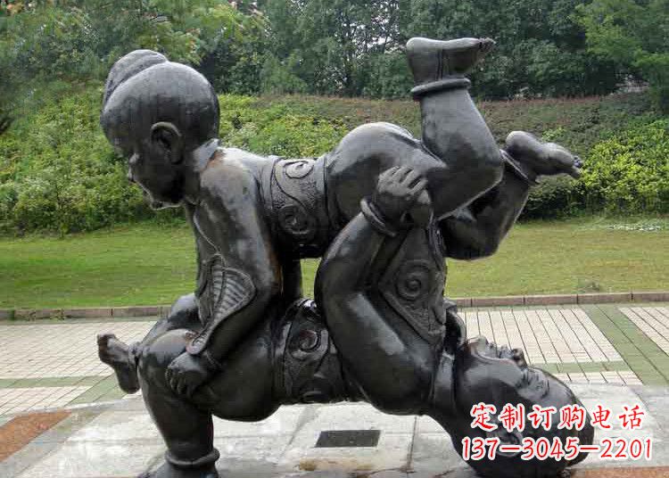 泉州顽皮的小孩