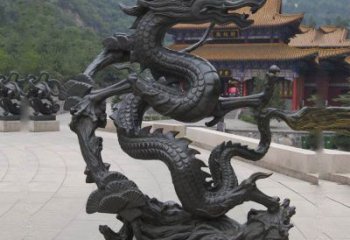 泉州超群绝伦的盘龙铜雕