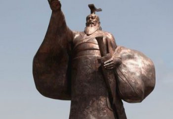 泉州秦始皇铜雕精美塑像，让历史回溯至您身边