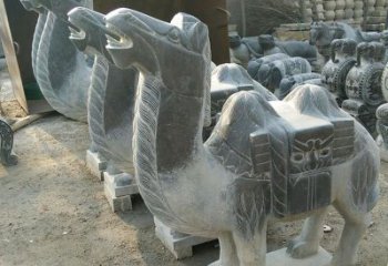 泉州青石骆驼雕，把动物活灵活现
