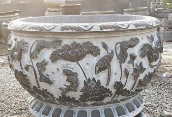 泉州荷花雕塑，迎宾之礼