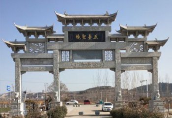 泉州青石牌坊雕塑：精美瑰丽古朴简洁