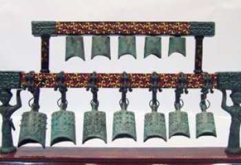 泉州青铜编钟古代乐器雕塑
