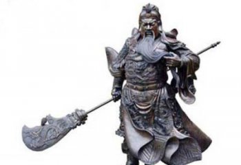 泉州关羽青铜雕塑，传承历史的精神