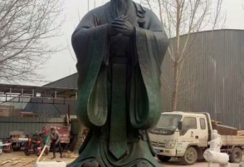 泉州青铜孔子雕塑，传承中华优秀文化