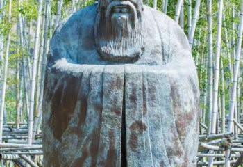 泉州青铜孔子人像雕塑，真实还原历史智慧精神