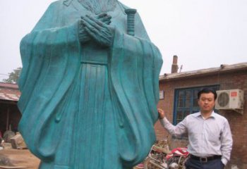 泉州来自中国历史的经典孔子雕塑