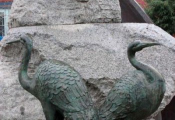 泉州青铜仙鹤公园动物雕塑--令人叹为观止的完美艺术品