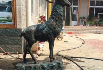 泉州艺术与自然的结合——青铜羊公园动物雕塑